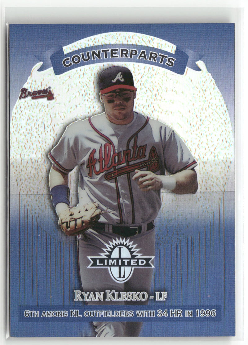 1997 Donruss Limited #182 Ryan Klesko / Paul O'Neill-1