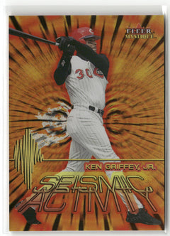 2000 Fleer Mystique #1 SA Ken Griffey Jr. Seismic Activity-1