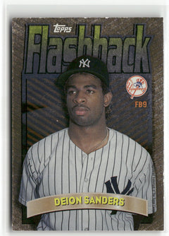 1998 Topps #FB9 Deion Sanders Flashback-2