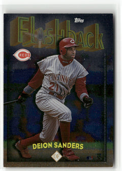 1998 Topps #FB9 Deion Sanders Flashback-1
