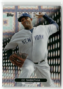 2013 Finest #6 CC Sabathia Refractors-1