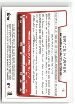 2012 Bowman Draft Picks & Prospects #10 Bryce Harper-2