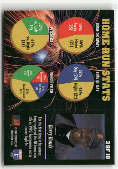 1994 Leaf #3 Barry Bonds Power Brokers-2