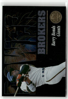 1994 Leaf #3 Barry Bonds Power Brokers-1