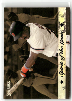 1994 Donruss #2 Barry Bonds Spirit of the Game-1