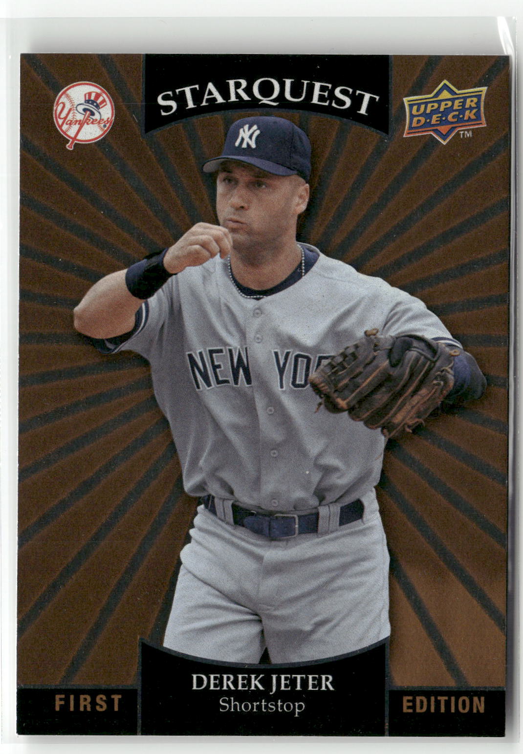 2009 Upper Deck First Edition #SQ-6 Derek Jeter StarQuest-1