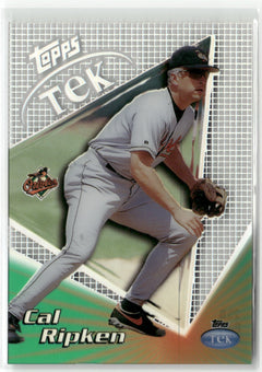 1999 Topps Tek #25B Cal Ripken Pattern 12-1