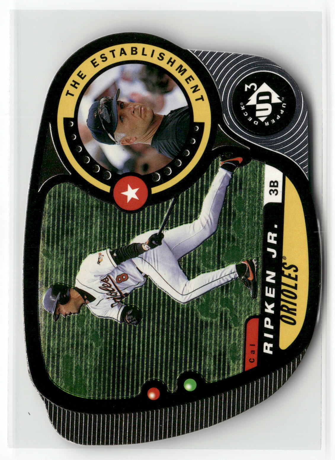 1998 Upper Deck UD3 #65 Cal Ripken Jr. Die Cuts #/2000