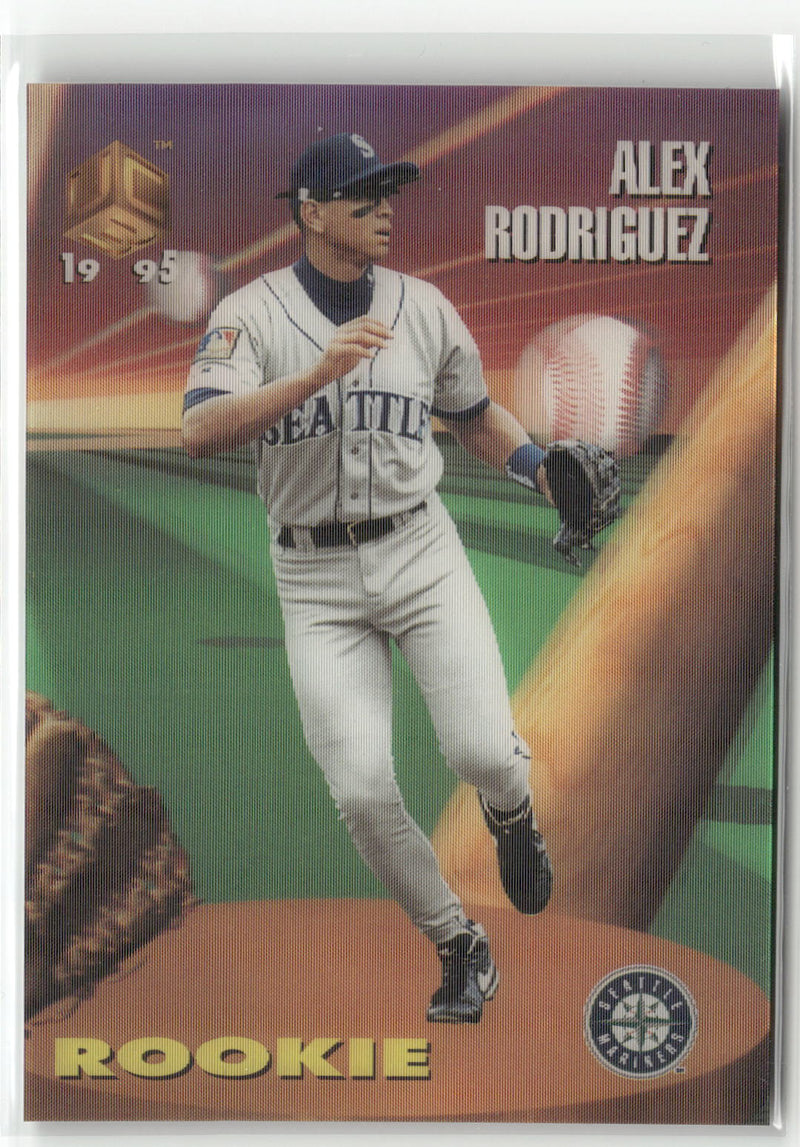 1995 Sportflix UC3 #115 Alex Rodriguez-1