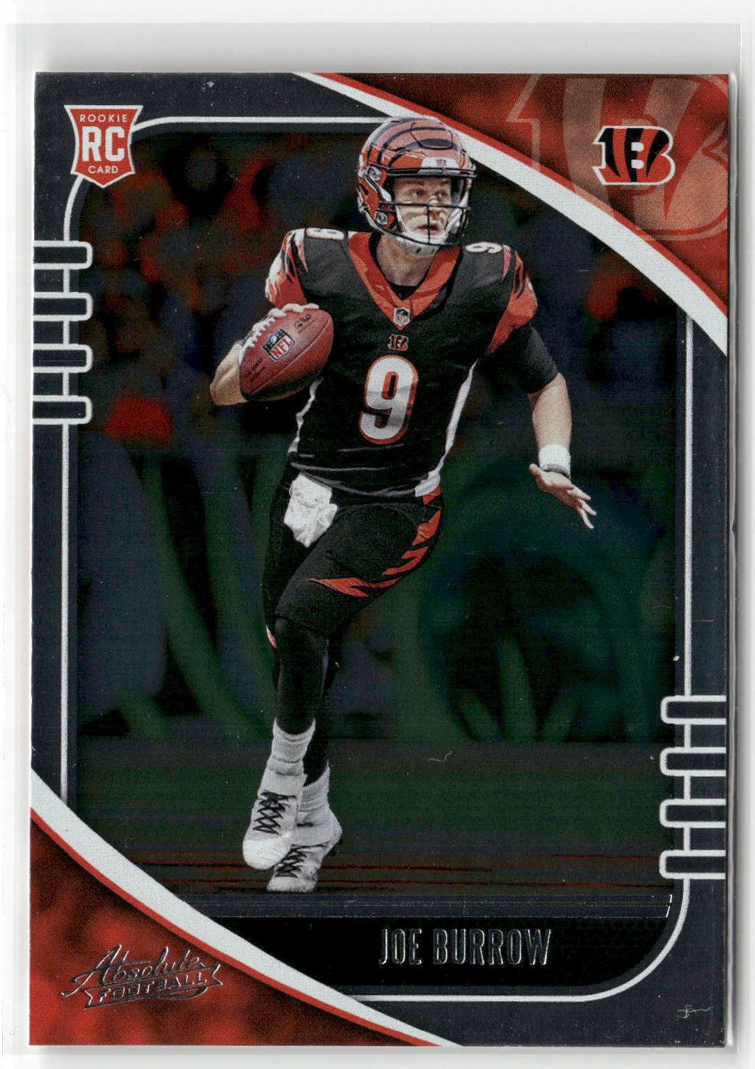 2020 Panini Absolute #158 Joe Burrow Green