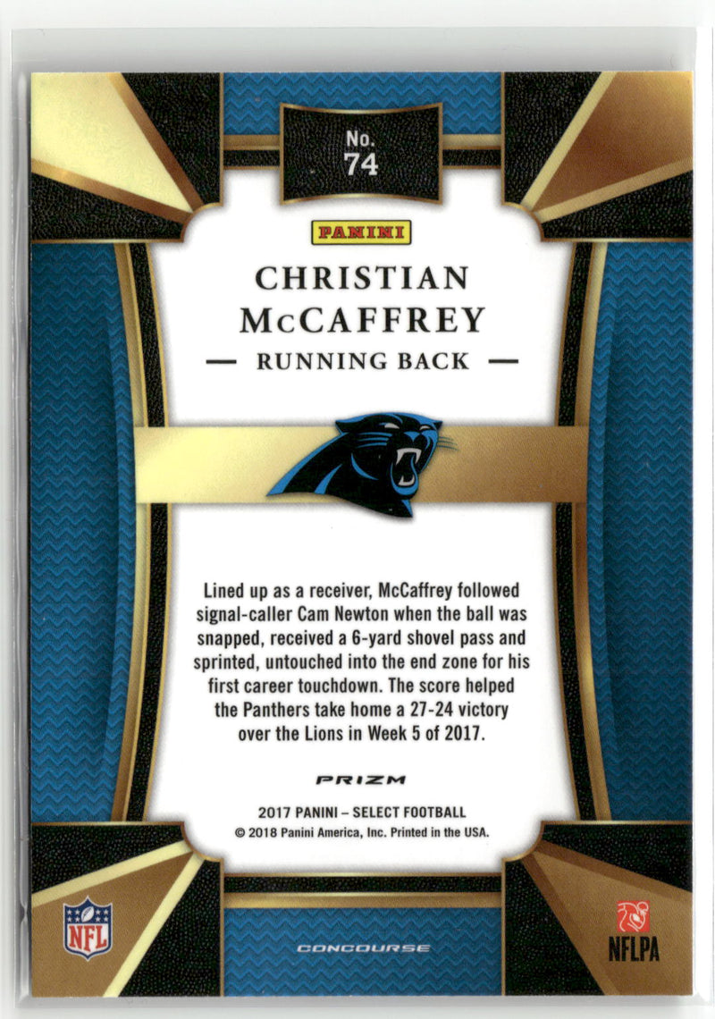 2017 Panini Select #74 Christian McCaffrey-2