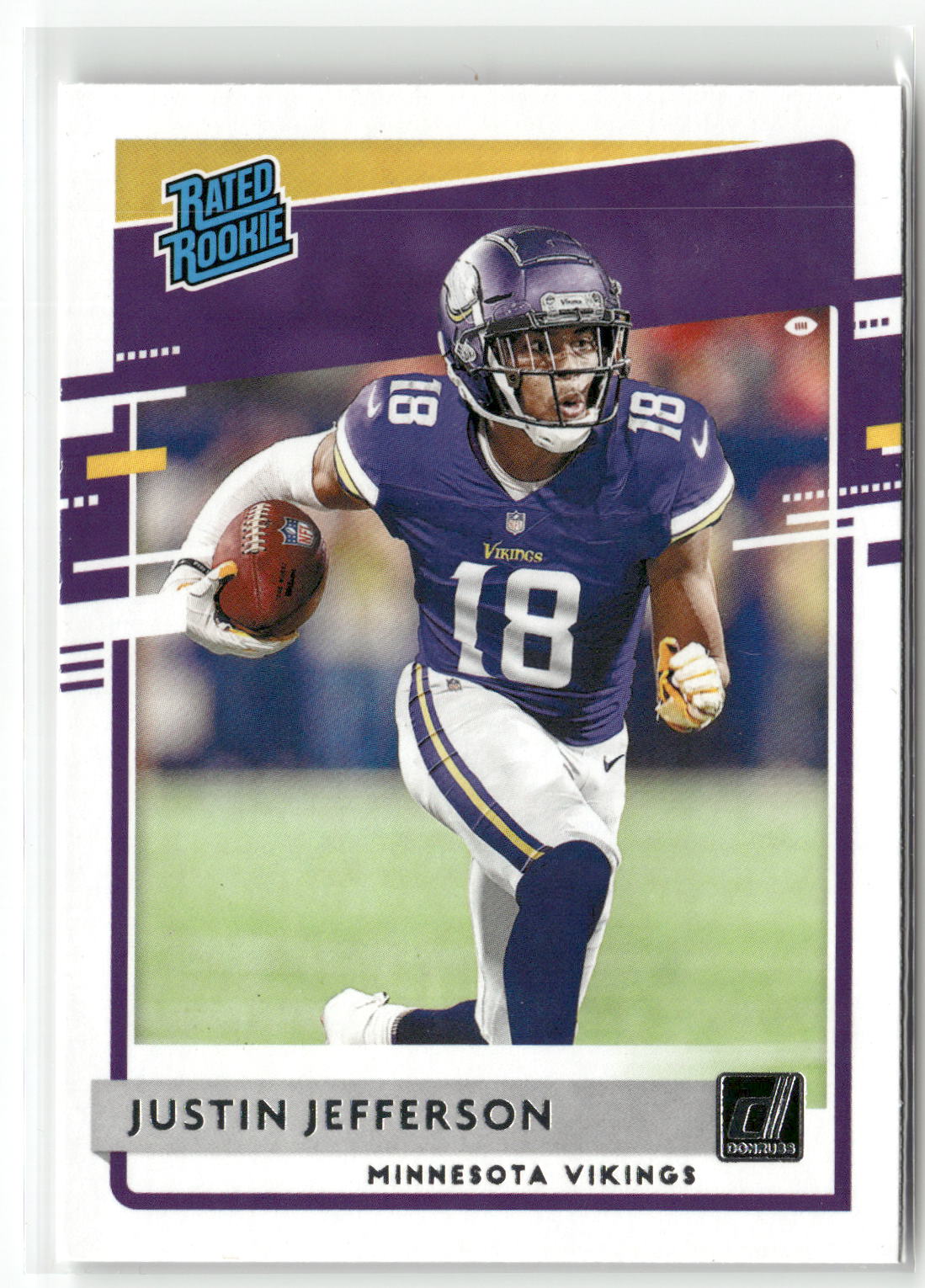 2020 Donruss #313 Justin Jefferson-1