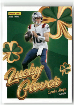 2025 Panini Instant Lucky Clover #3 Drake Maye-1