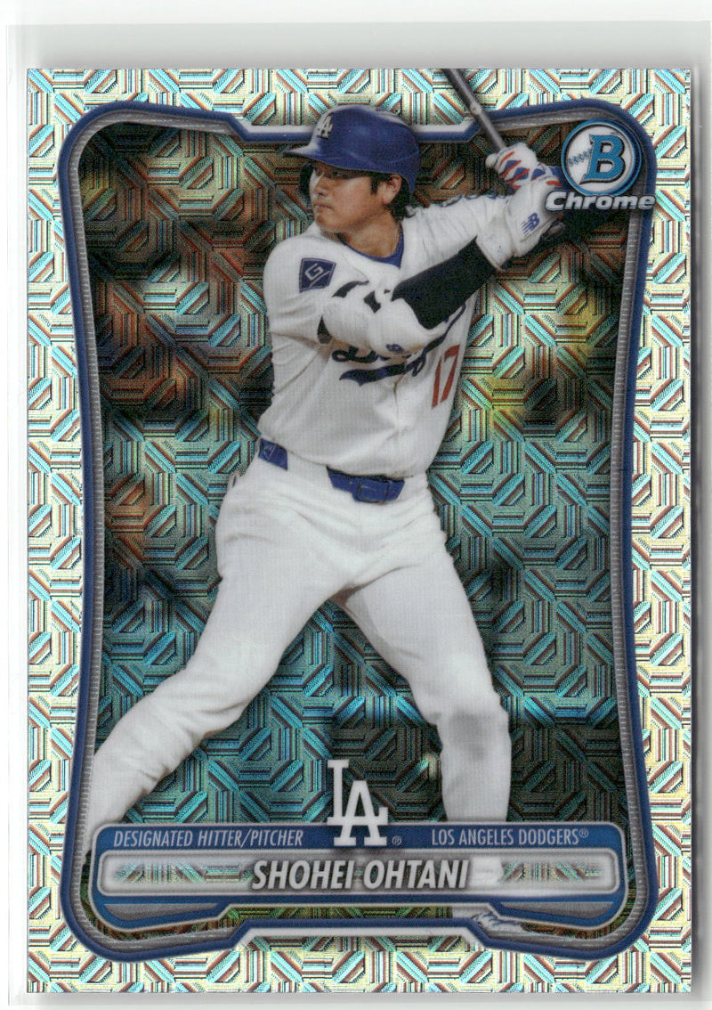 2026 Bowman #52 Shohei Ohtani Chrome Mojo Refractors-1