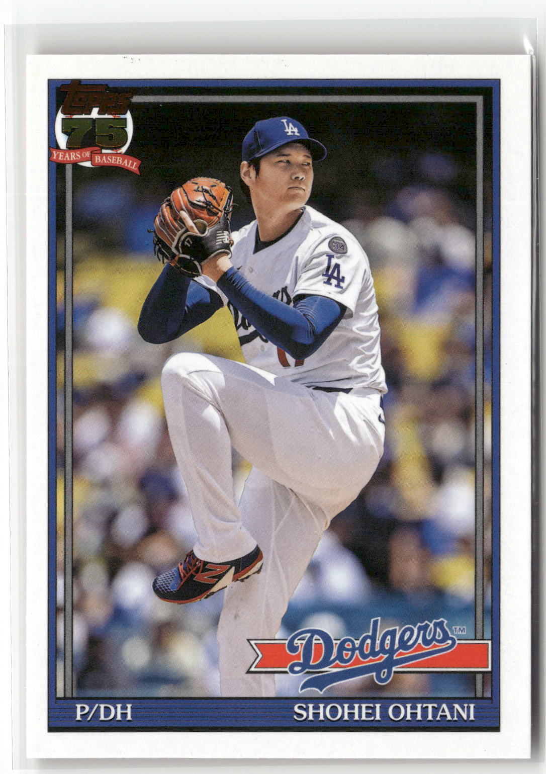 2026 Topps #T91-100 Shohei Ohtani 1991 Baseball 35th Anniversary (Series One)-1