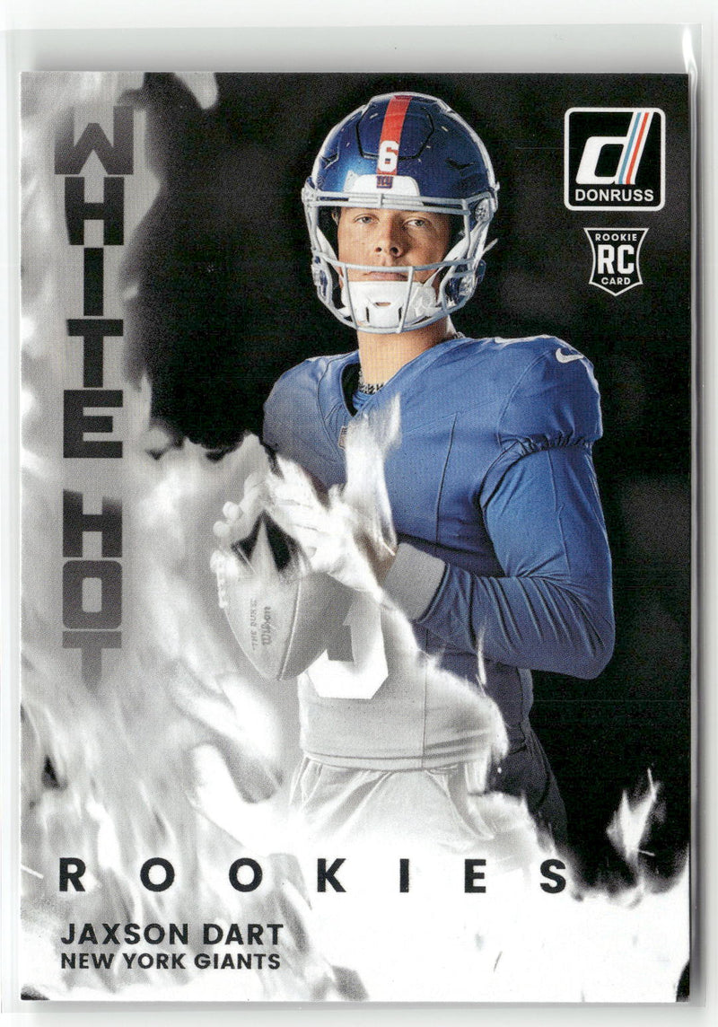 2025 Donruss #WHR-JXD Jaxson Dart White Hot Rookies-1
