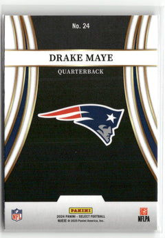 2024 Panini Select #24 Drake Maye Turbocharged-2