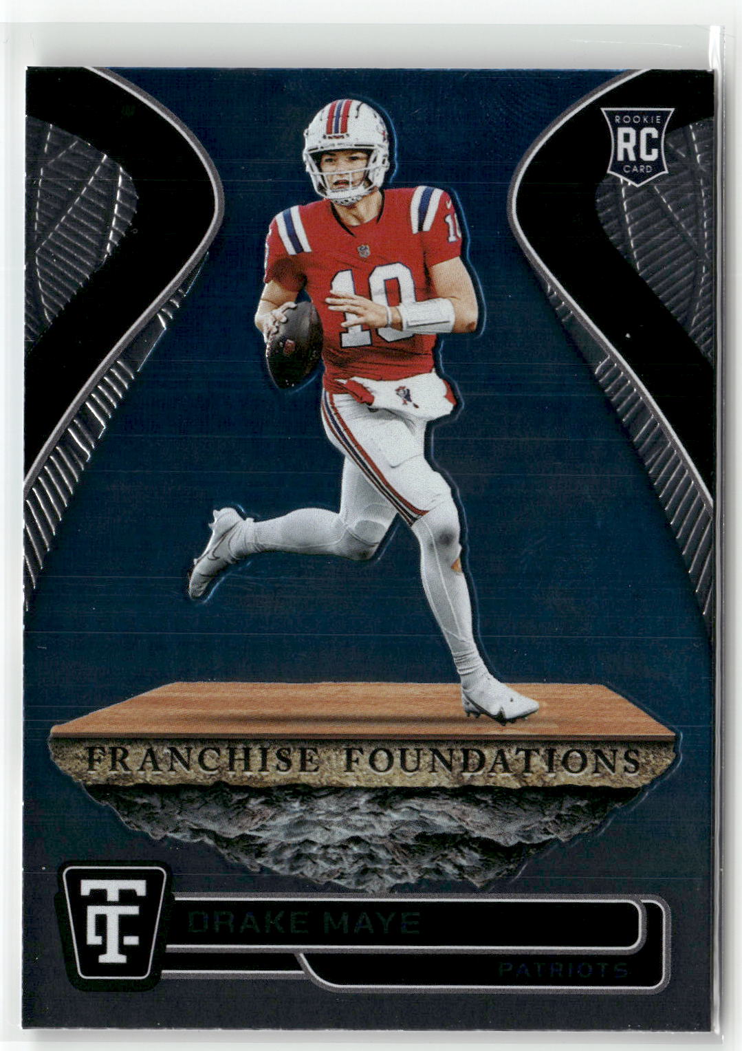2024 Panini Totally Certified #16 Drake Maye Franchise Foundations