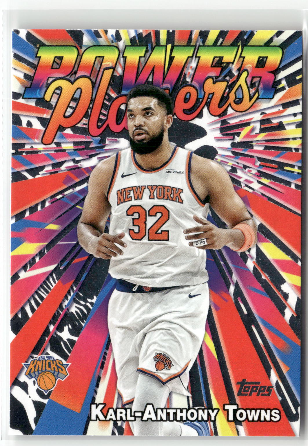 2025-26 Topps #PP-4 Karl-Anthony Towns Power Players