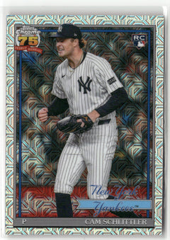 2026 Topps S2 #91C2-3 Cam Schlittler 1991 Baseball 35th Anniversary Chrome-1