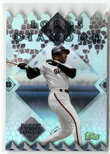 1999 Topps Chrome #LD9 Barry Bonds Lords of the Diamond Refractors