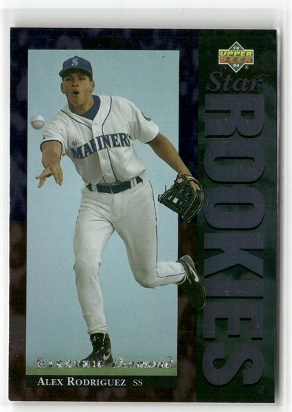 1994 Upper Deck #24 Alex Rodriguez Electric Diamond (EX, Check Scans)-1