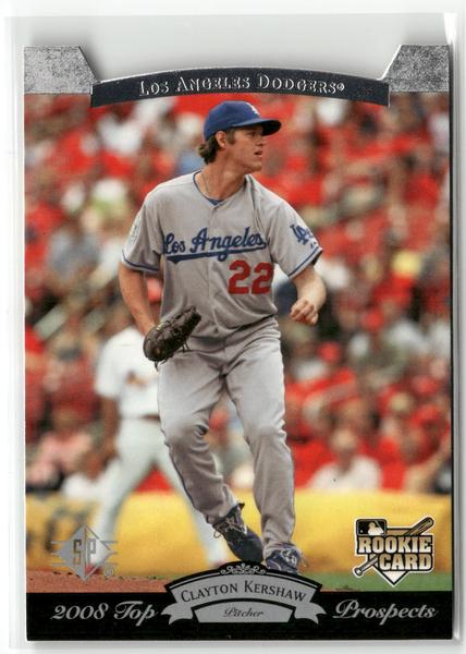 2008 Upper Deck Timeline #187 Clayton Kershaw