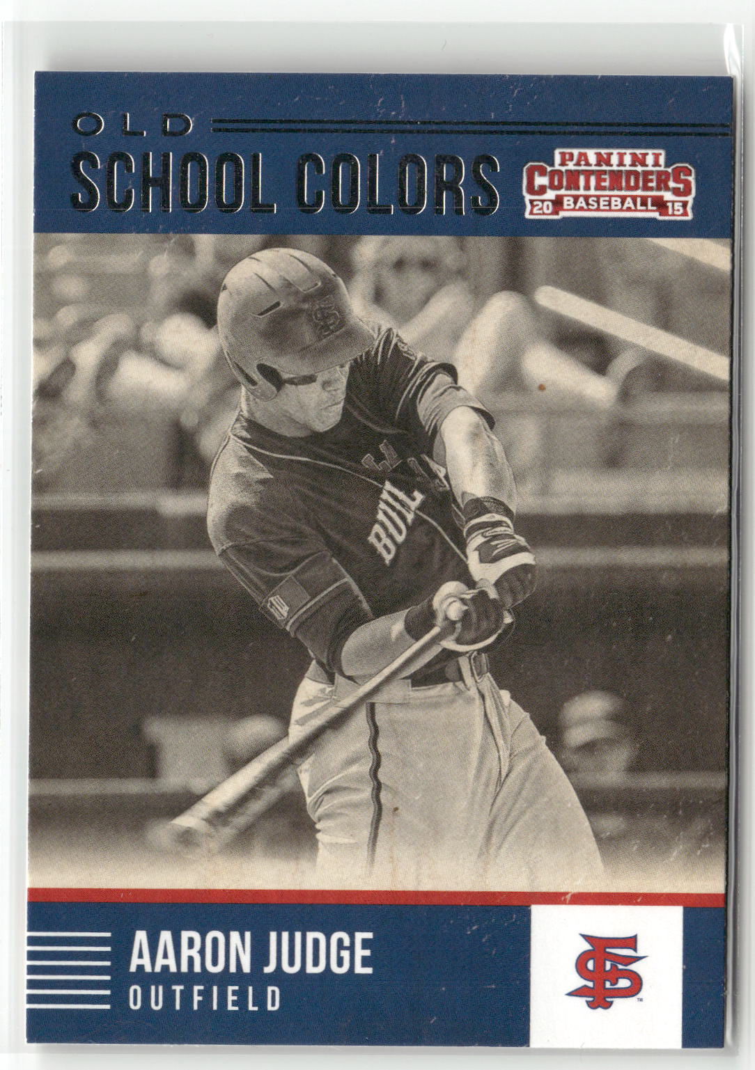2015 Panini Contenders #23 Aaron Judge Old School Colors-1