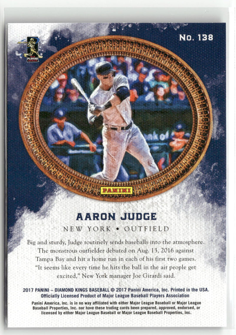 2017 Panini Diamond Kings #138 Aaron Judge-2