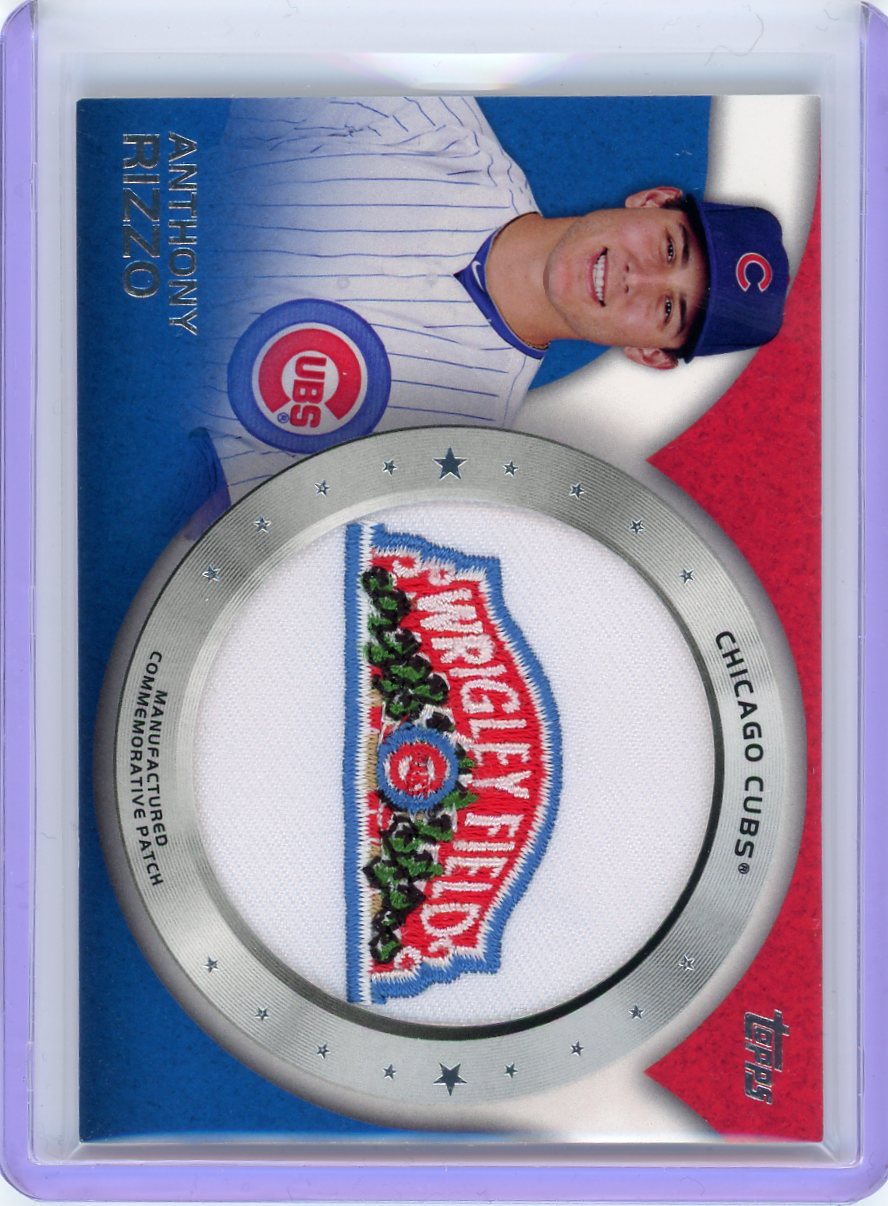 2014 Topps #CP-20 Anthony Rizzo Commemorative Patches