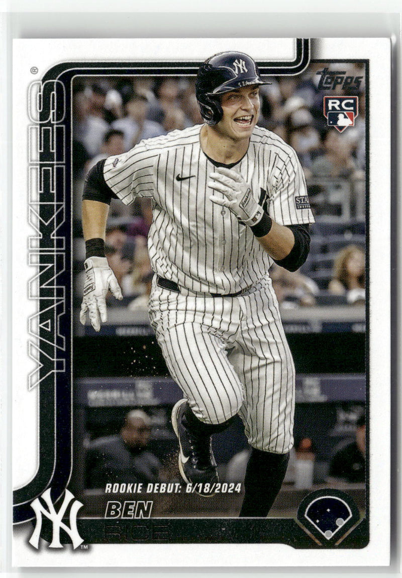 2025 Topps Update #US25 Ben Rice-1