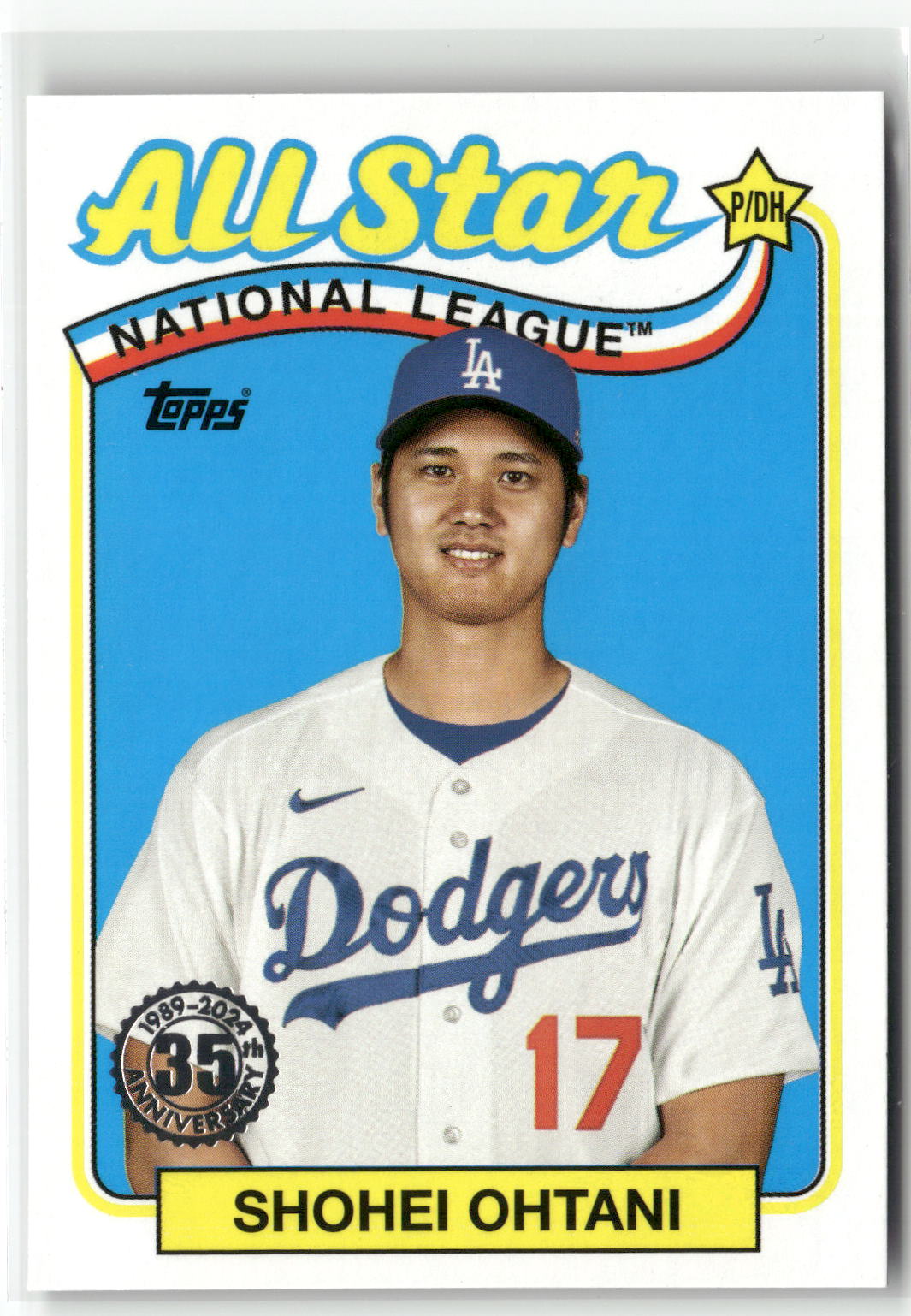 2024 Topps #89ASB-1 Shohei Ohtani 1989 Topps Baseball 35th Anniversary All-Stars-1
