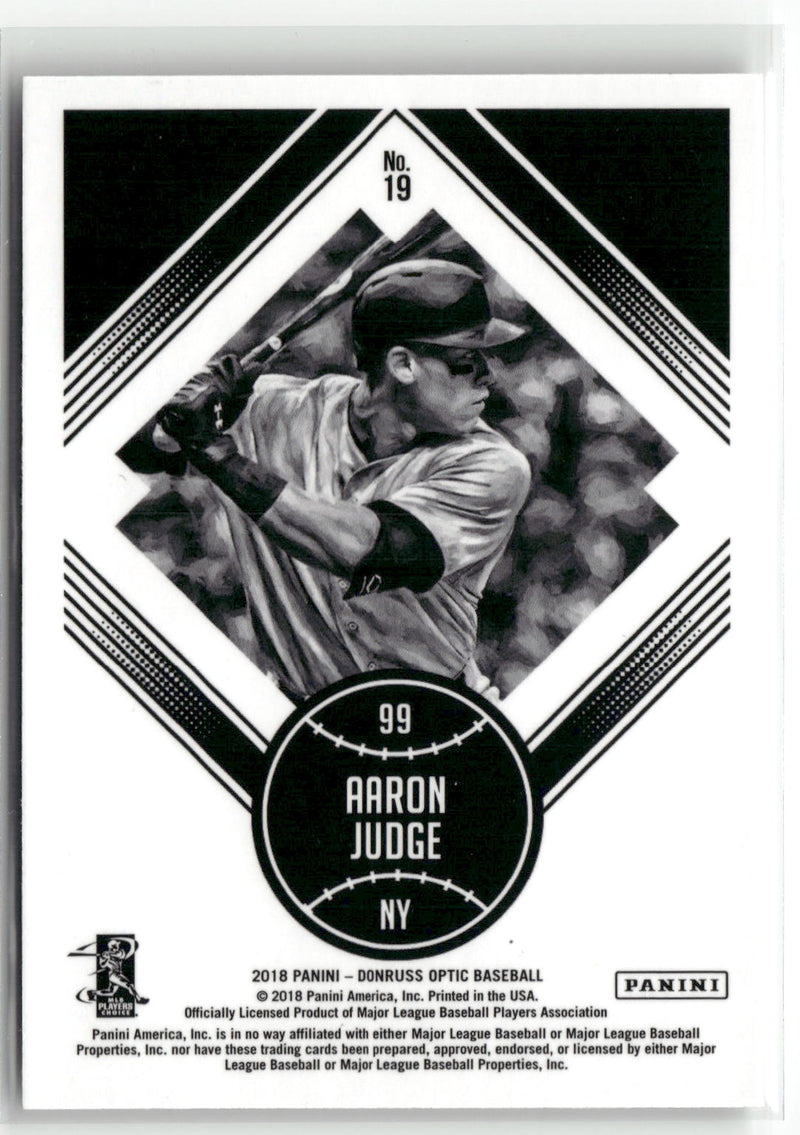 2018 Donruss Optic #19 Aaron Judge-2