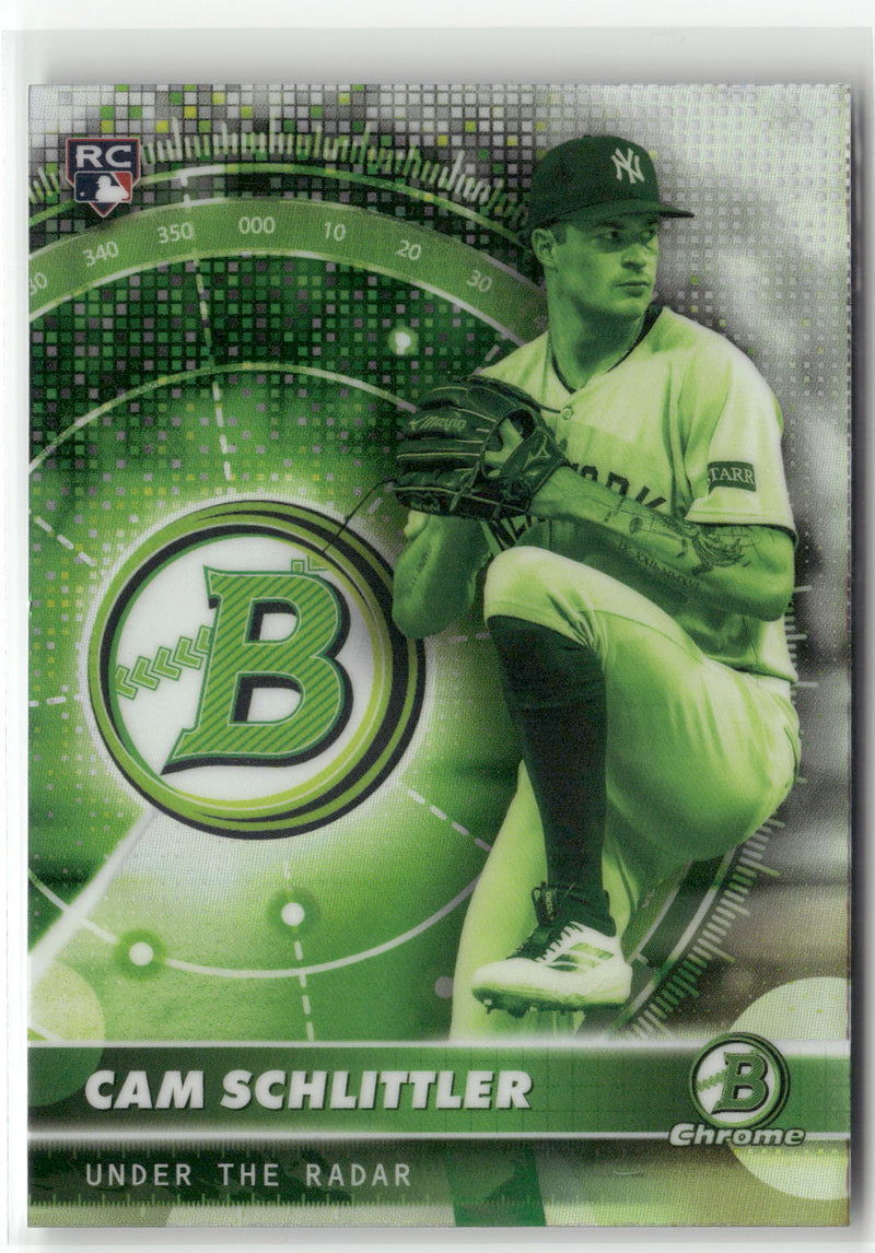 2026 Bowman #UR-2 Cam Schlittler Under the Radar-1