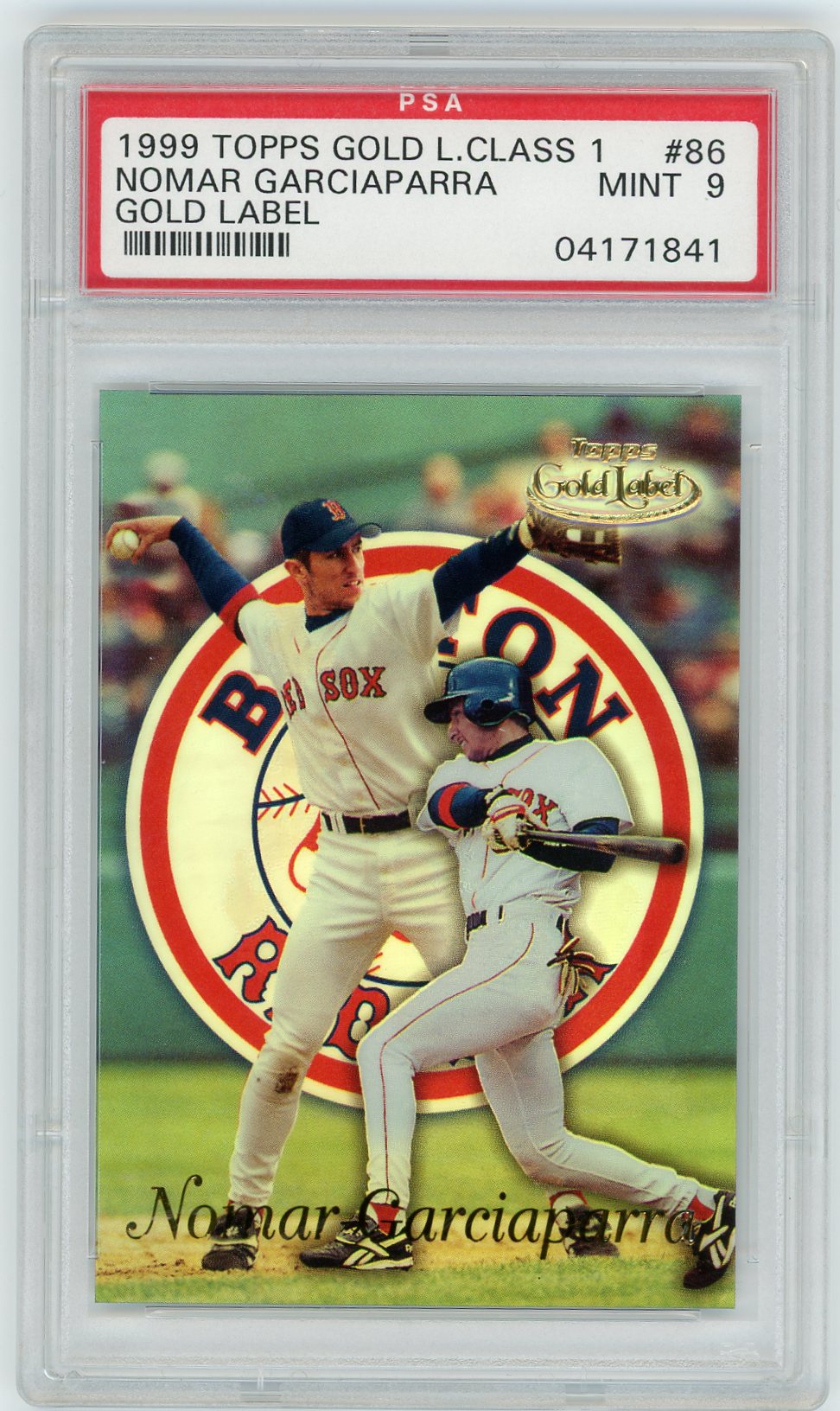 1999 Topps Gold Label Class 1 #86 Nomar Garciaparra PSA 9