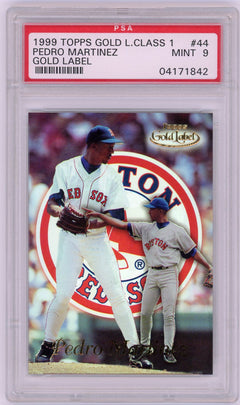1999 Topps Gold Label Class 1 #44 Pedro Martinez PSA 9-1
