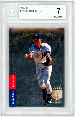 1993 SP #279 Derek Jeter BGS 7-1
