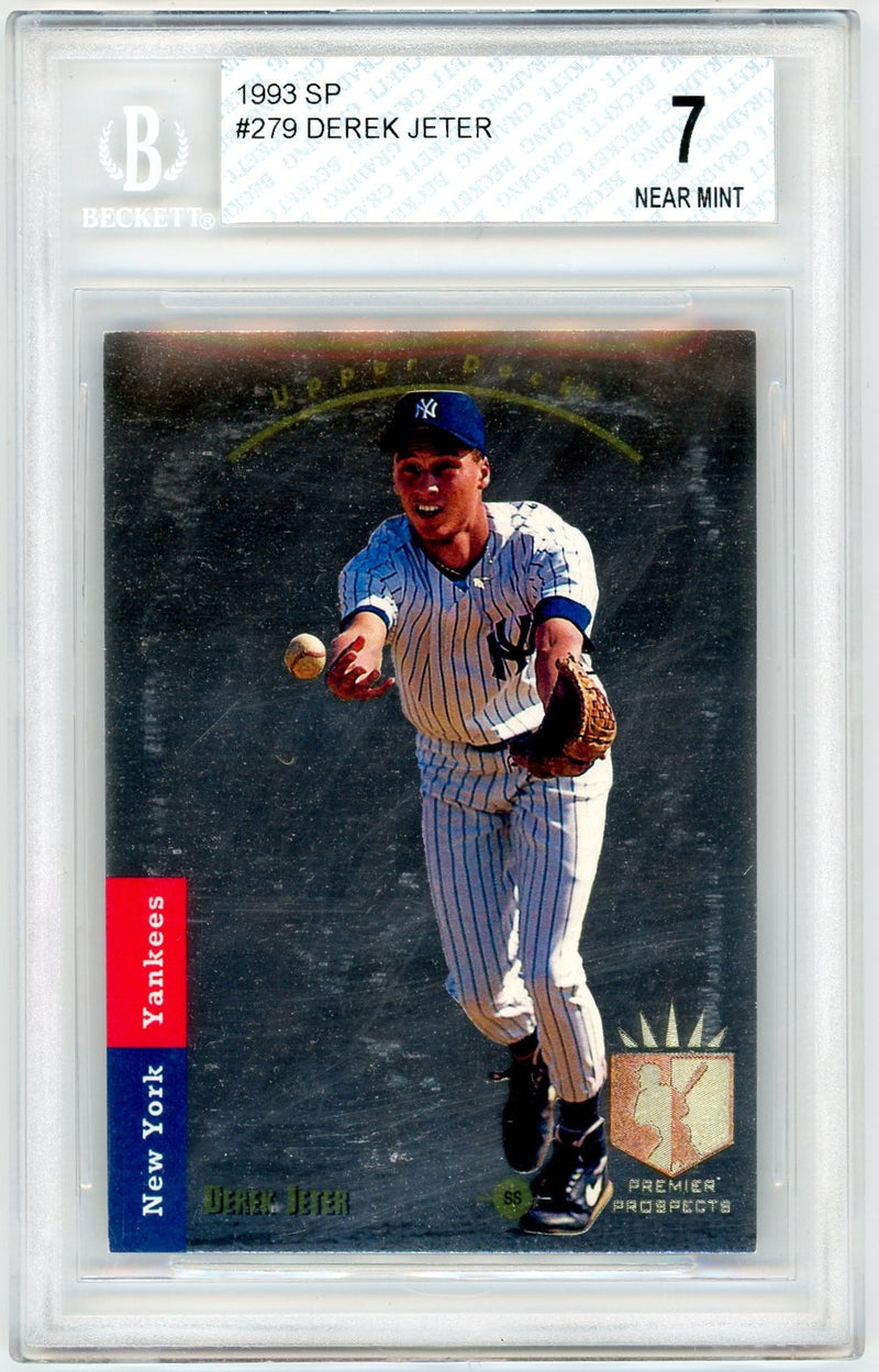 1993 SP #279 Derek Jeter BGS 7-1