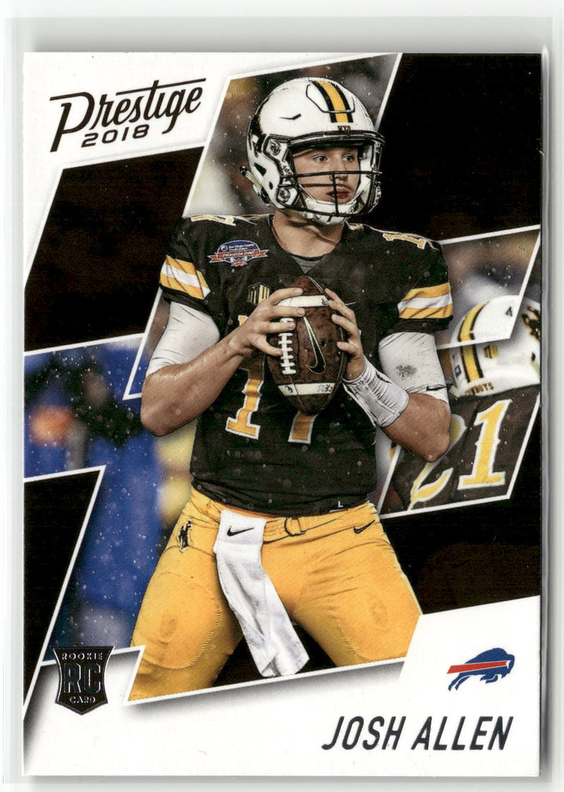 2018 Panini Prestige #234 Josh Allen Xtra Points Blue-1