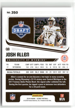 2018 Score #350 Josh Allen-2