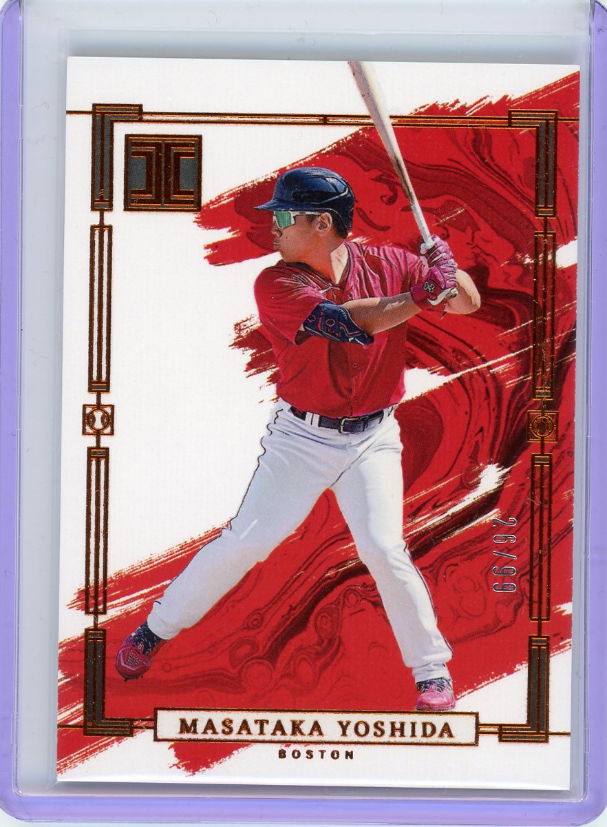 2024 Panini Impeccable #100 Masataka Yoshida #/99