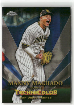2023 Topps Chrome Logofractor Edition #TT-5 Manny Machado Topps in Technicolor-1