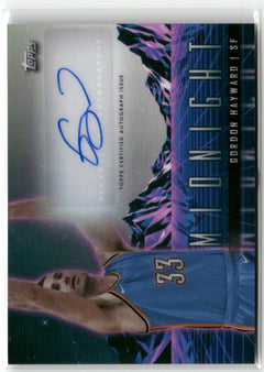 2023-24 Topps Midnight #HS-GH Gordon Hayward Horizon Signatures-1
