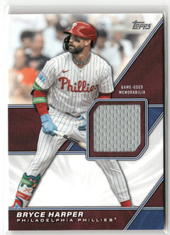 2026 Topps #MLM2-BH Bryce Harper Major League Materials Relics (Series Two)-1