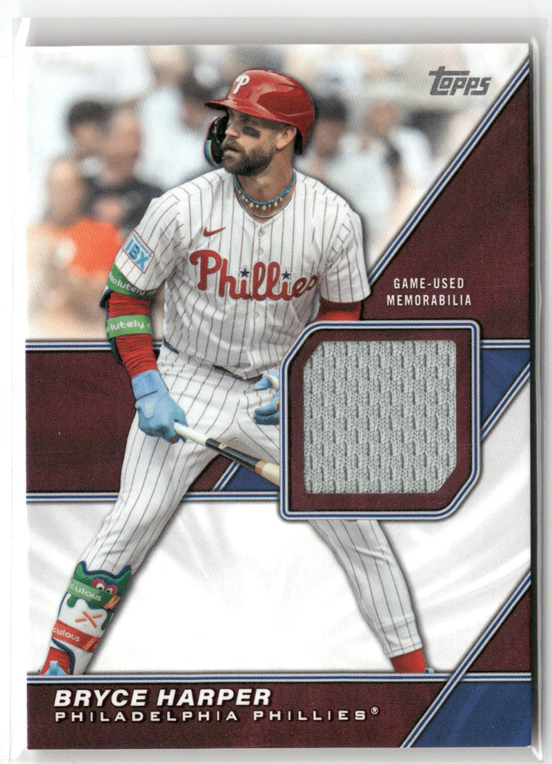 2026 Topps #MLM2-BH Bryce Harper Major League Materials Relics (Series Two)-1