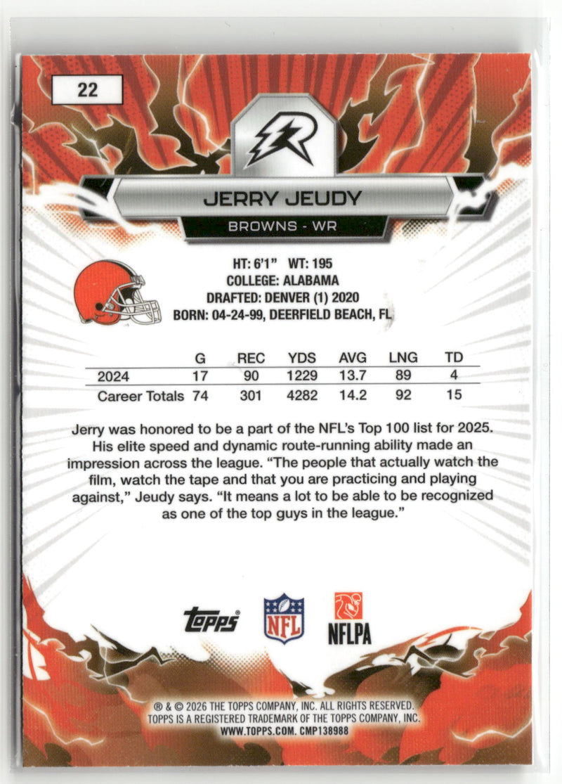 2025 Topps Resurgence #22 Jerry Jeudy-2