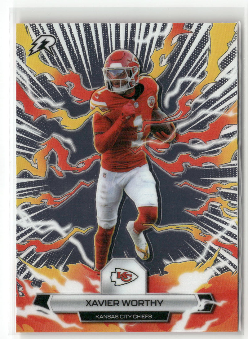 2025 Topps Resurgence #48 Xavier Worthy-1