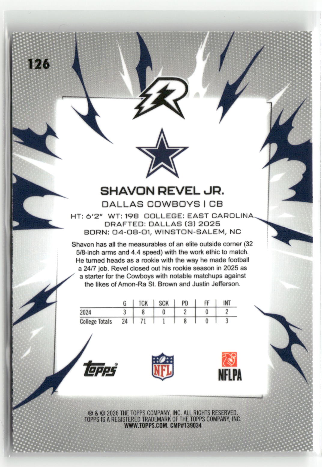 2025 Topps Resurgence #126 Shavon Revel Jr.-2