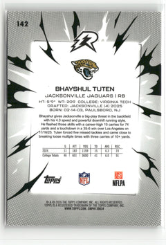 2025 Topps Resurgence #142 Bhayshul Tuten #/125-2
