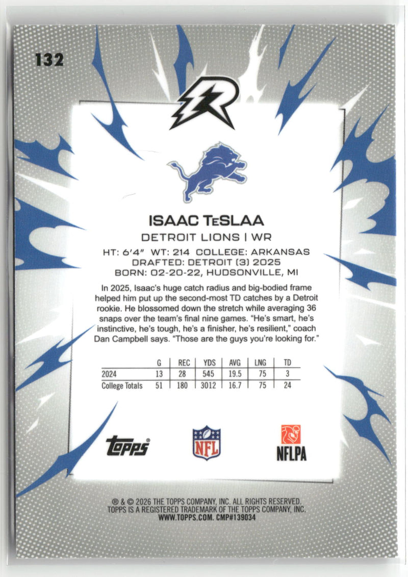 2025 Topps Resurgence #132 Isaac TeSlaa Prism Refractor-2